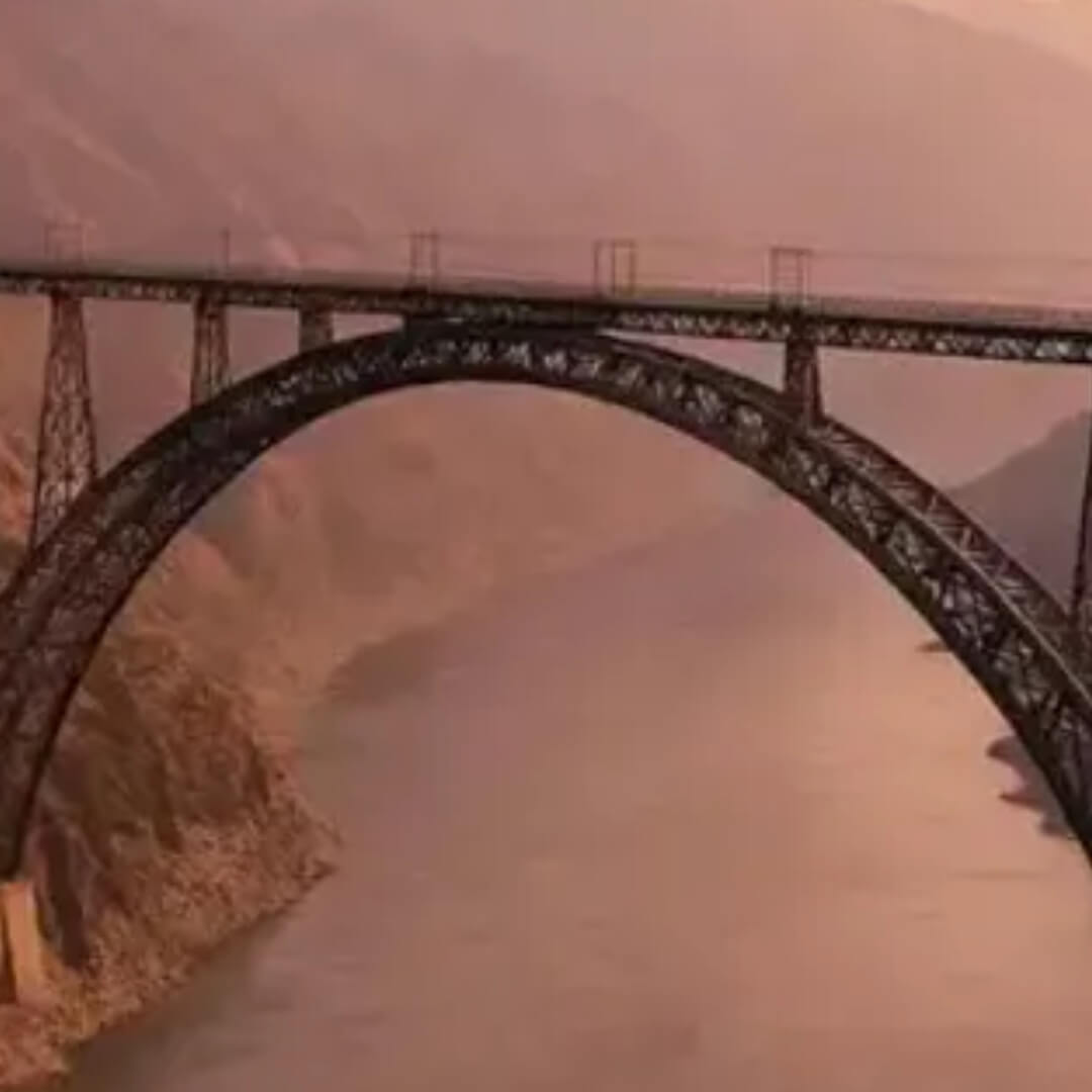 Making of Chenab Bridge